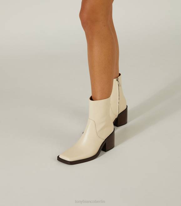 Stiefeletten| de Tony Bianco Frauen Prinz-Stiefeletten Ecru Venedig 4624548